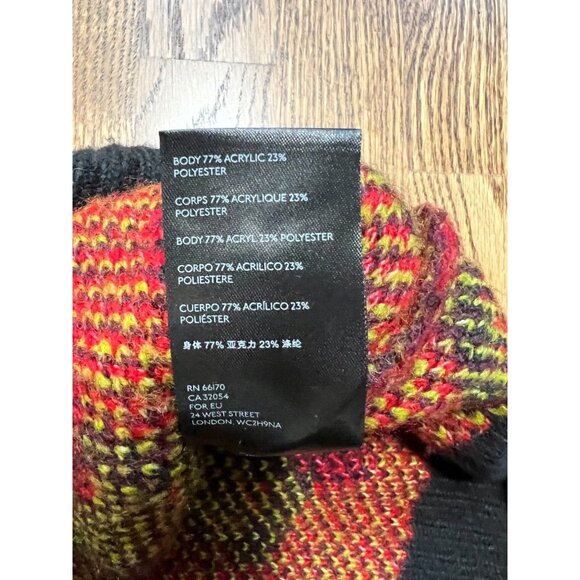 Urban Outfitters Womens Poinsettia Floral Intarsia Cardigan - Picture 11 of 13